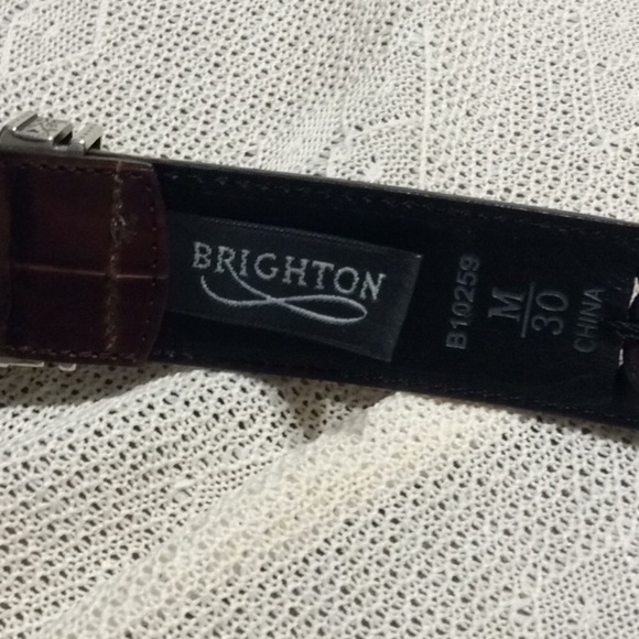 Brighton belt sz 30 - Picture 2 of 8